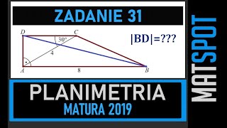 Zadanie maturalne  planimetria [upl. by Rettuc13]