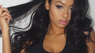 Effortless waves hair tutorial  JaydePierce [upl. by Eeliab]