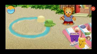 PBS Kids Games  Sandcastle Daniel Tiger [upl. by Lockwood]