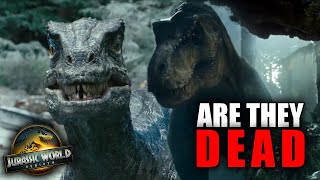 REXY amp BLUE’S FATE IN JURASSIC WORLD REBIRTH IS THIS… [upl. by Acisej]