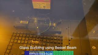 KOS Glass Scribing using Bessel Beam and IFOV Marking [upl. by Moselle]