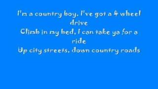 Country Boy lyrics [upl. by Trauner]