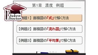 第1章 濃度の20アップ学習方法 例題（１）【中学受験】 [upl. by Post]