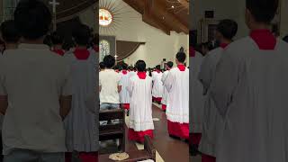 Sacrament of Holy Confirmation in Sto Rosario Parish in Toril  Part 1 worship church [upl. by Ariew]