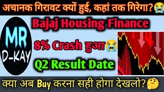 Why Bajaj Housing Finance share Crash today🔥Bajaj Housing Finance share news bajaj housing finance [upl. by Carolee]