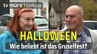 tv mürz  Umfrage Halloween  wie beliebt ist das Gruselfest am 31 Oktober [upl. by Novihc714]