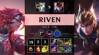 Riven Top vs Quinn Godlike  EUW Master Patch 1417 [upl. by Franzoni993]