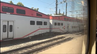 Racing Caltrains Side POV [upl. by Anele]