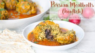 Persian Meatballs with Rice and Raisins  Koofteh Berenji [upl. by Arakawa670]