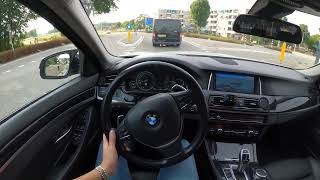 BMW F10 528i LCI  4K POV drive [upl. by Anij]