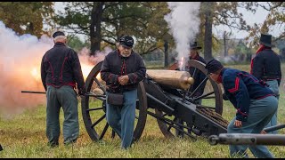 Rolling Thunder Civil War Artillery in Hainesville Illinois [upl. by Damek187]