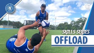 Nudgee Rugby Skills  Offload [upl. by Worl934]