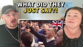 Americans React to Funniest Football Chants in England [upl. by Giovanna576]