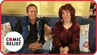 Daniel Craig and Elaine Figgis  Comic Relief [upl. by Akimahs998]