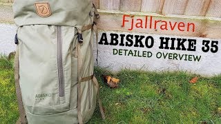 ABISKO HIKE 35  FJALLRAVEN  RUCKSACK OVERVIEW [upl. by Nnaarat]