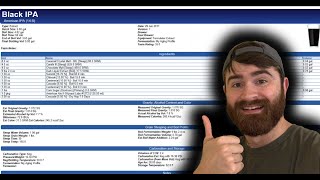 Beersmith 3  How to Breakdown Recipe Print Out and Plan Your Brew Day [upl. by Llenrev559]