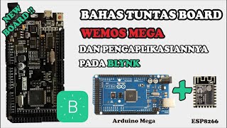 BLYNK • Mega Wemos Board • Arduino Mega Board with ESP8266 Controller [upl. by Yenaffit]