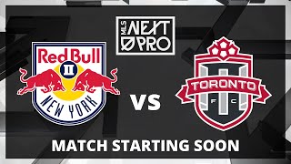 LIVE STREAM MLS NEXT PRO New York Red Bulls II vs TFC II  Sept 22 2024 [upl. by Oinotnas]