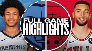 GRIZZLIES at BULLS  NBA PRESEASON FULL GAME HIGHLIGHTS  October 12 2024 [upl. by Eralcyram520]