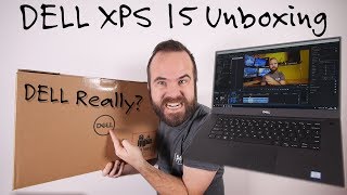 Dell XPS 15 9570 2018 Unboxing What was Dell Thinking New Laptop For Video Editing [upl. by Ydeh]