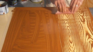 Como pintar imitacion de madera  Inventos Caseros Ingeniosos 2 [upl. by Nimaynib]