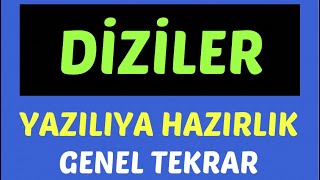 12 Sınıf Matematik DİZİLER Yazılıya Hazırlık Genel Tekrar Soru Çözüm [upl. by Lenoel698]