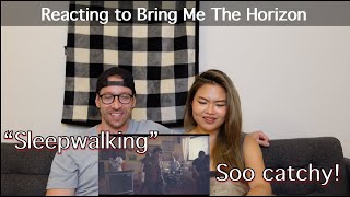 Reacting to Bring Me The Horizon quotSleepwalkingquot MV [upl. by Pleasant]