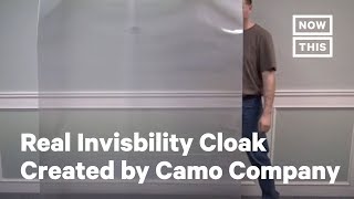 Real ‘Invisibility Cloak’ Can Conceal People And Buildings  NowThis [upl. by Chace487]