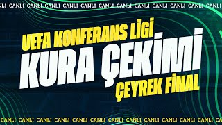 UEFA Konferans Ligi Çeyrek Final Kura Çekimi [upl. by Revned]