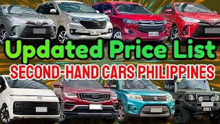 Updated Segunda Manong Sasakyan ng Pilipinas  Ready to Use  Second Hand Cars Buy Me Now [upl. by Llerral]