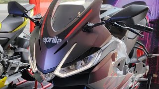 Hensem Padu dan Mampu Milik  Aprilia RS457 RS 457 [upl. by Ivonne422]