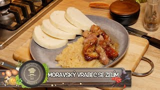 Moravský vrabec se zelím a knedlíkem Nejlepší recept ❤️ [upl. by Yelkao]