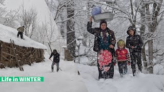 Life in Winter at Village of Talesh Mountains Episode Three  Country Life Series [upl. by Oniger]