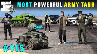 Most Powerful Army Tank For Michael  Gta V Gameplay [upl. by Nuaj]