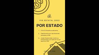 Presupuestos ESTATALES considerando el PIB  ¿Es justo y equitativo [upl. by Baerman]