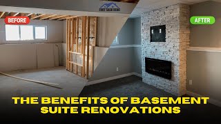 Fort Sask Renovations  The Benefits of Basement Suite Renovations [upl. by Nerra43]