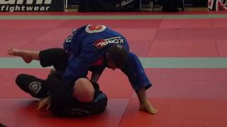 Darragh O Conaill vs Luca Anacoreta  FINAL  IBJJF London Open 2014  Black Adult  Middle [upl. by Karrie]