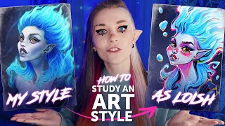 Study Loish and draw with me ♡ How to find your art style [upl. by Valeda]