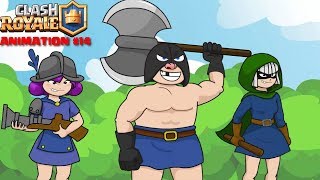 Clash Royale Animation 14 Executioner VS Executioner Parody [upl. by Soigroeg]