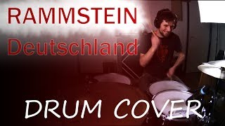 Rammstein  Deutschland EXACT DRUM COVER [upl. by Boys]