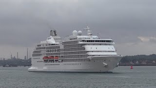 REGENT CRUISE SHIP THE SEVEN SEAS NAVIGATOR SOUTHAMPTON 050824 [upl. by Mita]