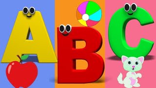 ABC Words Learning the Alphabet from A to Z with spellingsA to Z Words for KidsA to z [upl. by Landon]