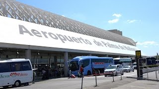 4K Mallorca Airport  Palma de Mallorca Ultra HD [upl. by Lasko]