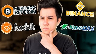 MELHOR CORRETORA DE CRIPTOMOEDAS EM 2022 Binance Mercado Bitcoin Foxbit Nova Dax [upl. by Prudie]