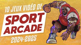 10 JEUX de SPORT ARCADE à découvrir en 20242025  Basket Skate BMX Hockey Boxe Motocross [upl. by Nabal]