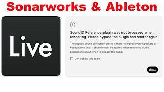 Using Sonarworks SoundID Reference in Ableton Live Part 1 of 2 [upl. by Aneryc]