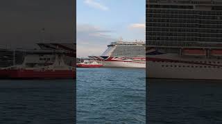 Iona departing Southampton Oct 5th Iona pocruises cruise shorts [upl. by Longtin176]