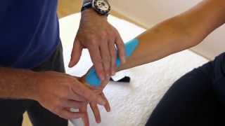 How to apply Kinesiology taping  Tendinitis of Wrist and forearm [upl. by Constant]