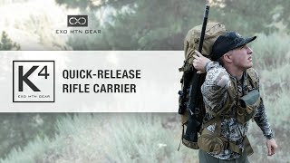 K4 QuickRelease Rifle Carrier — Overview amp Installation — Exo Mtn Gear [upl. by Latsyrd]