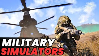 TOP 25 BEST MILITARY WAR GAMES FOR PC 2023  lowmidhigh spec pc games  best military war games [upl. by Treblihp]